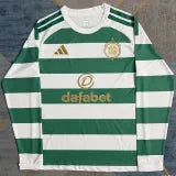26/27 Celtic Home Long Sleeve Soccer Jersey